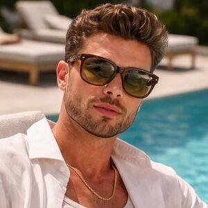 NEW - 🔥 Gucci Sunglasses - Havana Tortoise Frames & Havana Green Lenses - Unisex